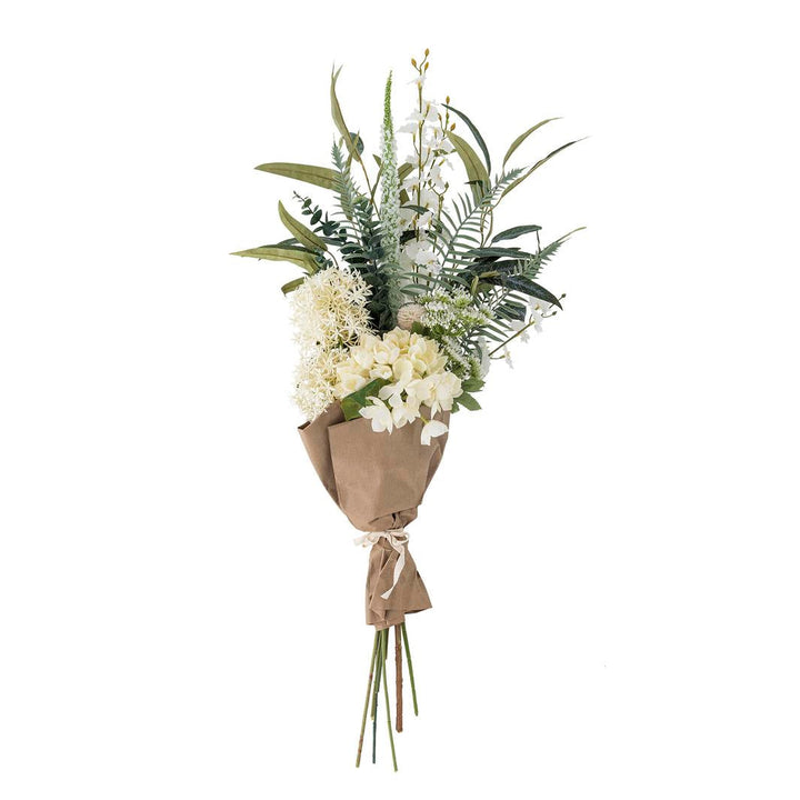 Bloomingville - Symphonie Buket, Hvid, Kunstige Blomster - White