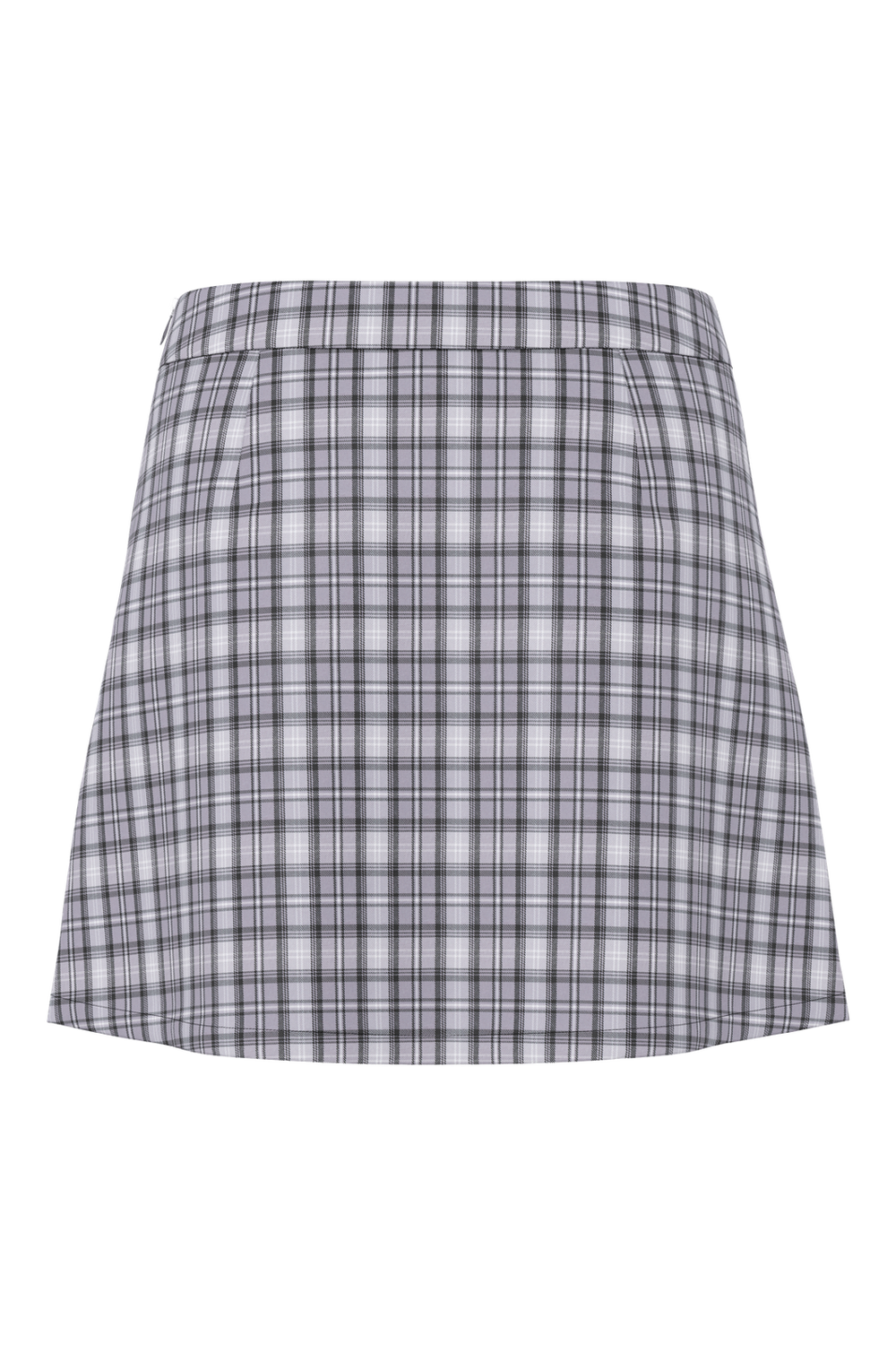 Pieces - Pcjackie Short Skirt Fsy - 4889754 Concrete Grey White- Black -Light Grey