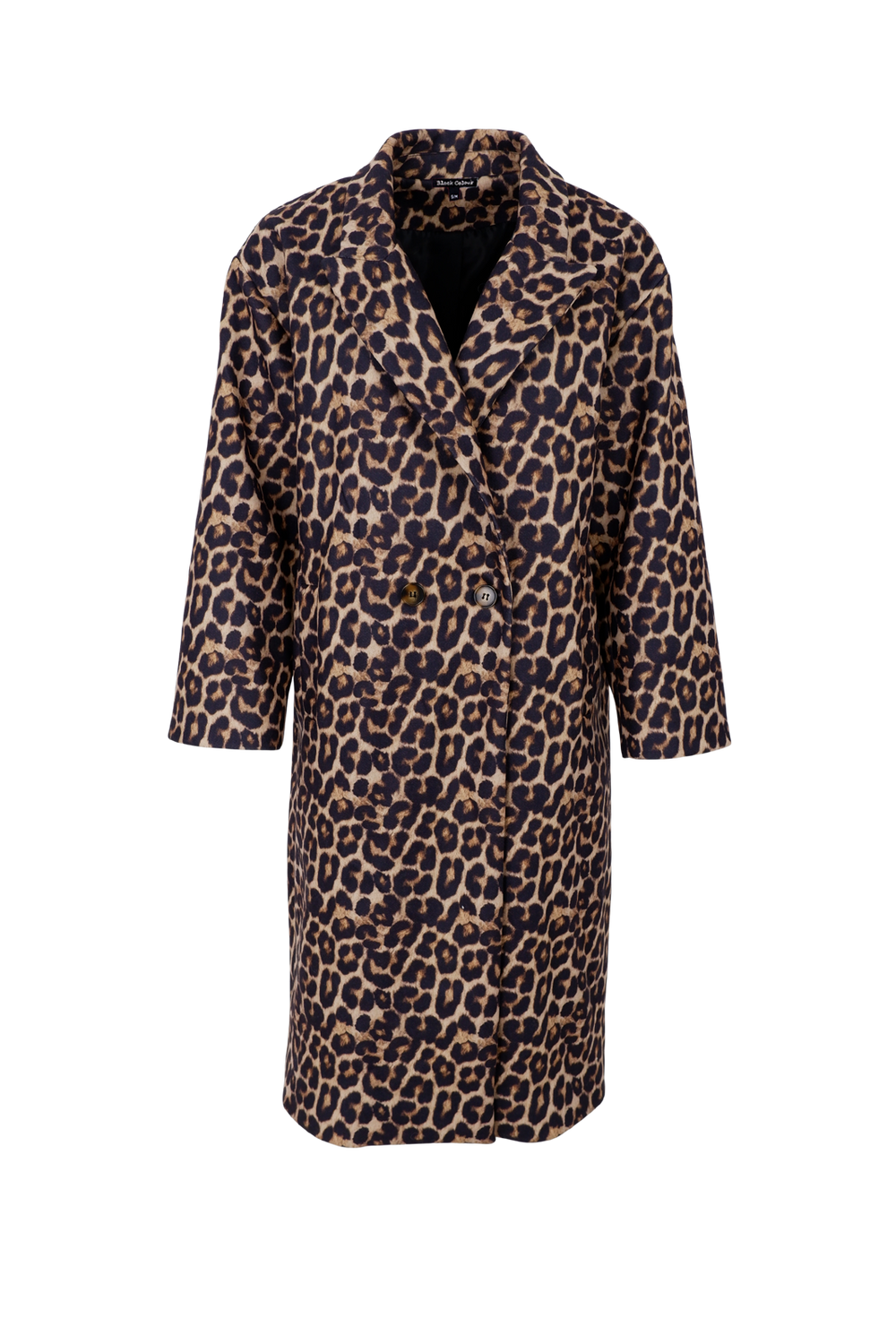 Black Colour - Bccleo Coat 40760 - Leopard