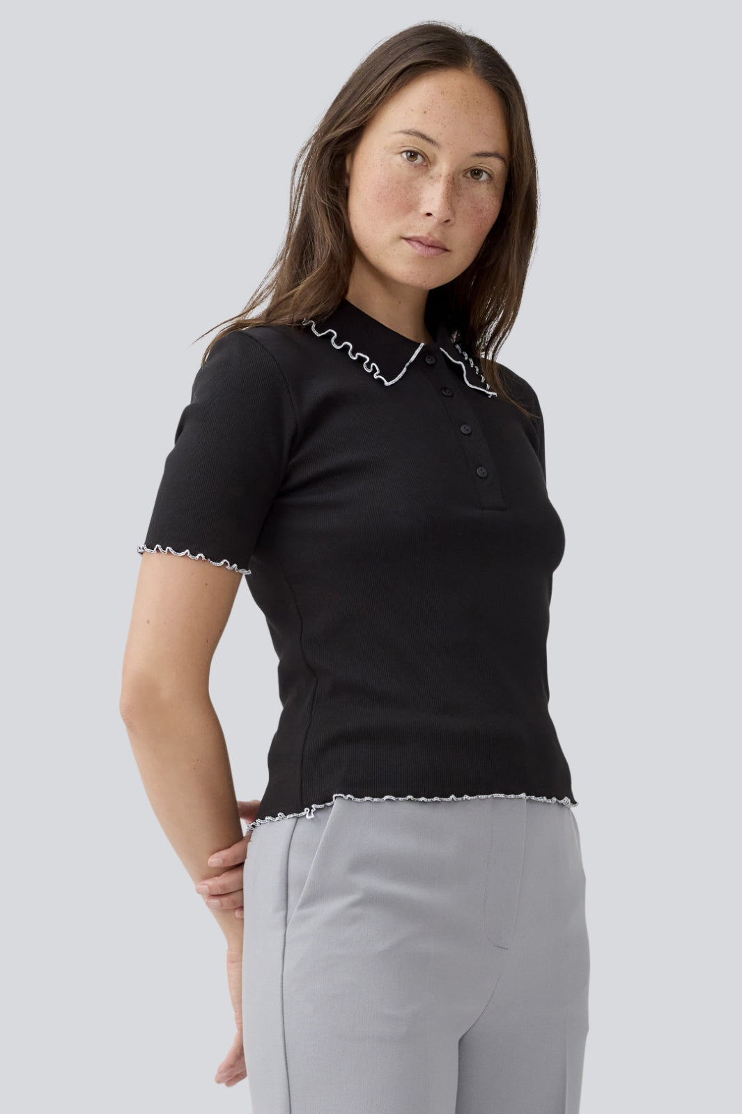 Modström - Magdalonemd Polo 58379 - 7090 - Black