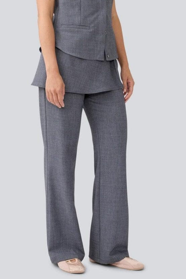 Modström - Mikkelinemd Pants 58223 - 7088 - Dark Grey Melange