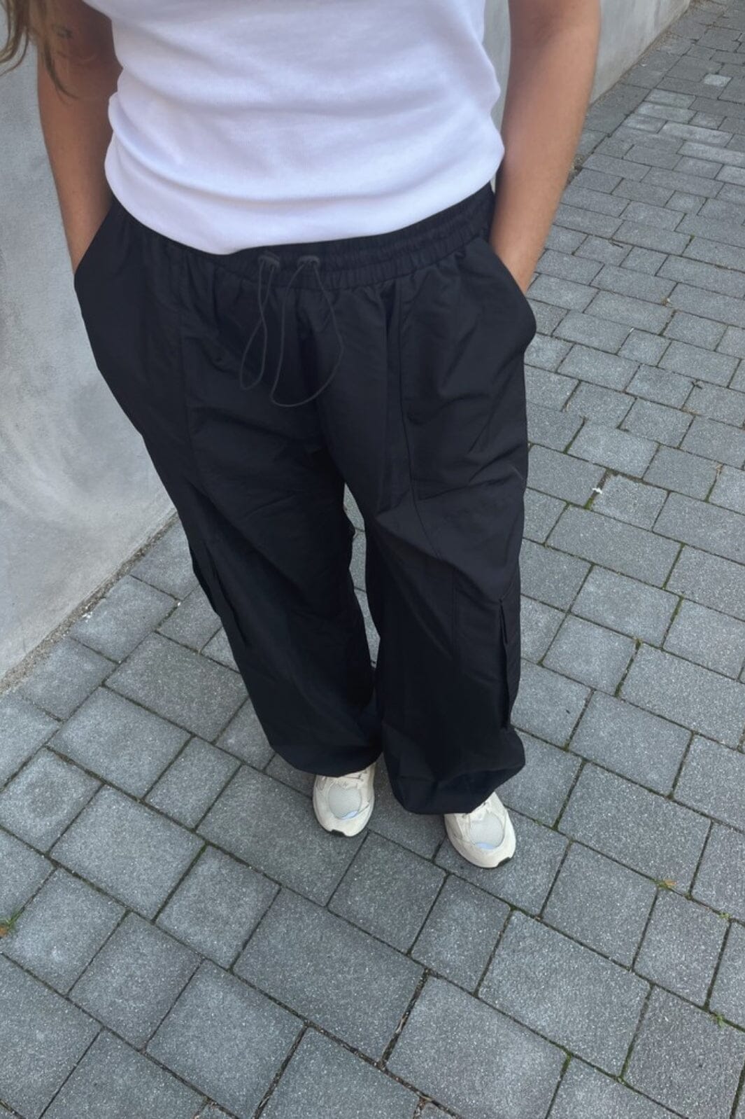 A-Veiw - Cargo Pants - Black Bukser 