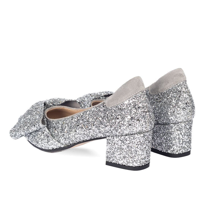 Angulus - 1550-104 - 2485/3229 Silver Glitter/Gray Pumps 