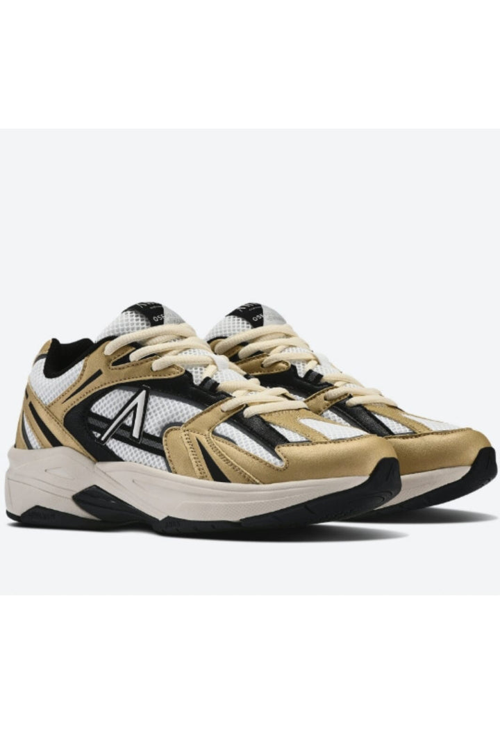 Arkk Copenhagen - Oserra Gold Black - Women - Gold Black Sneakers 