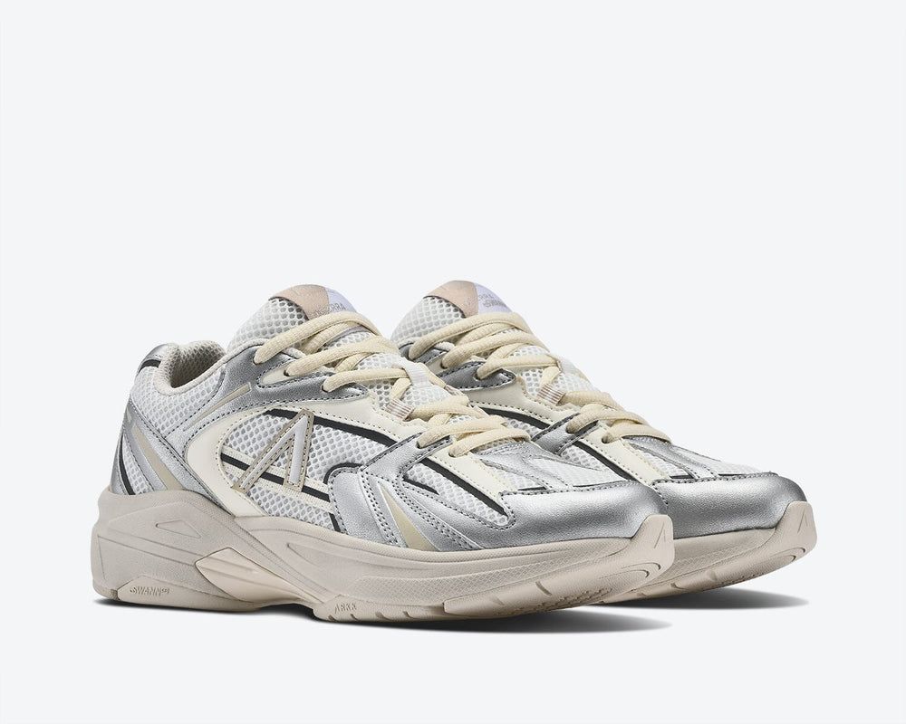 Arkk Copenhagen - Oserra Silver Cream - Women - Silver Cream Sneakers 