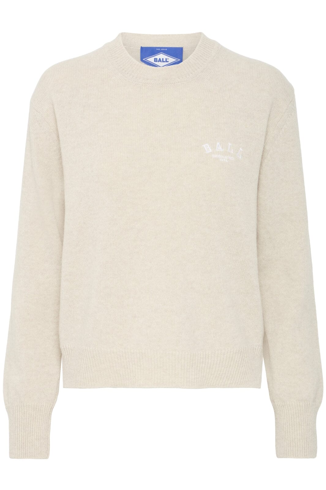 Ball - Batardelli Crewneck 50405129 - 130905 Birch Strikbluser 