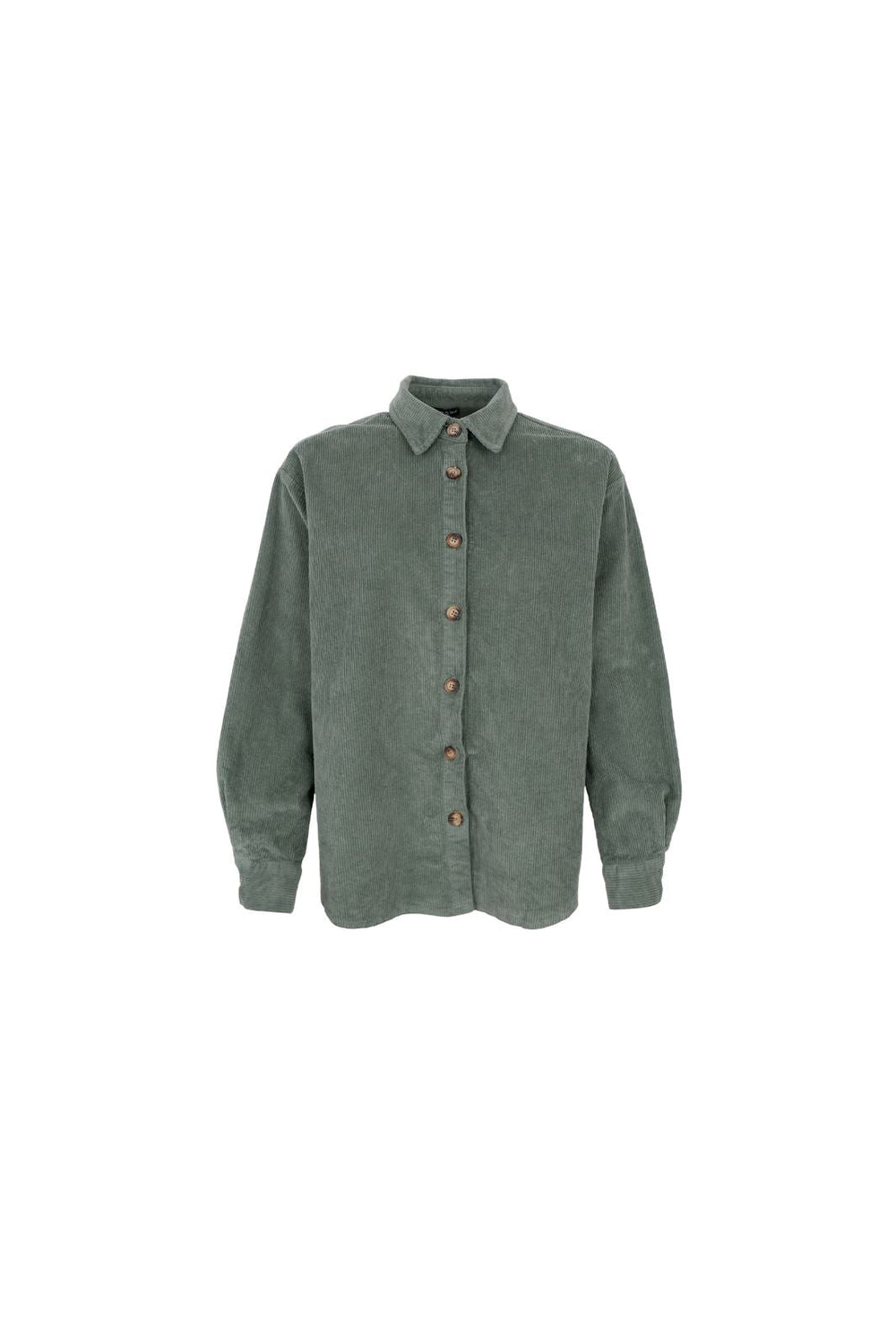 Black Colour - Bccora Corduroy Shirt Jacket - Moss Green