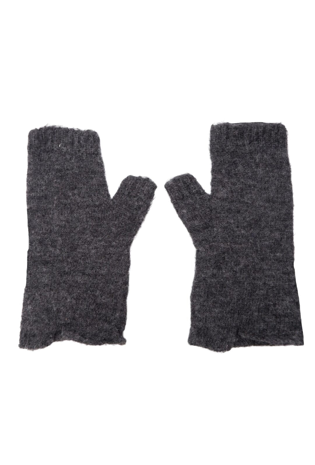 Black Colour - Bcdell Short Handwarmers - Dk. Grey Melange Handsker & vanter 