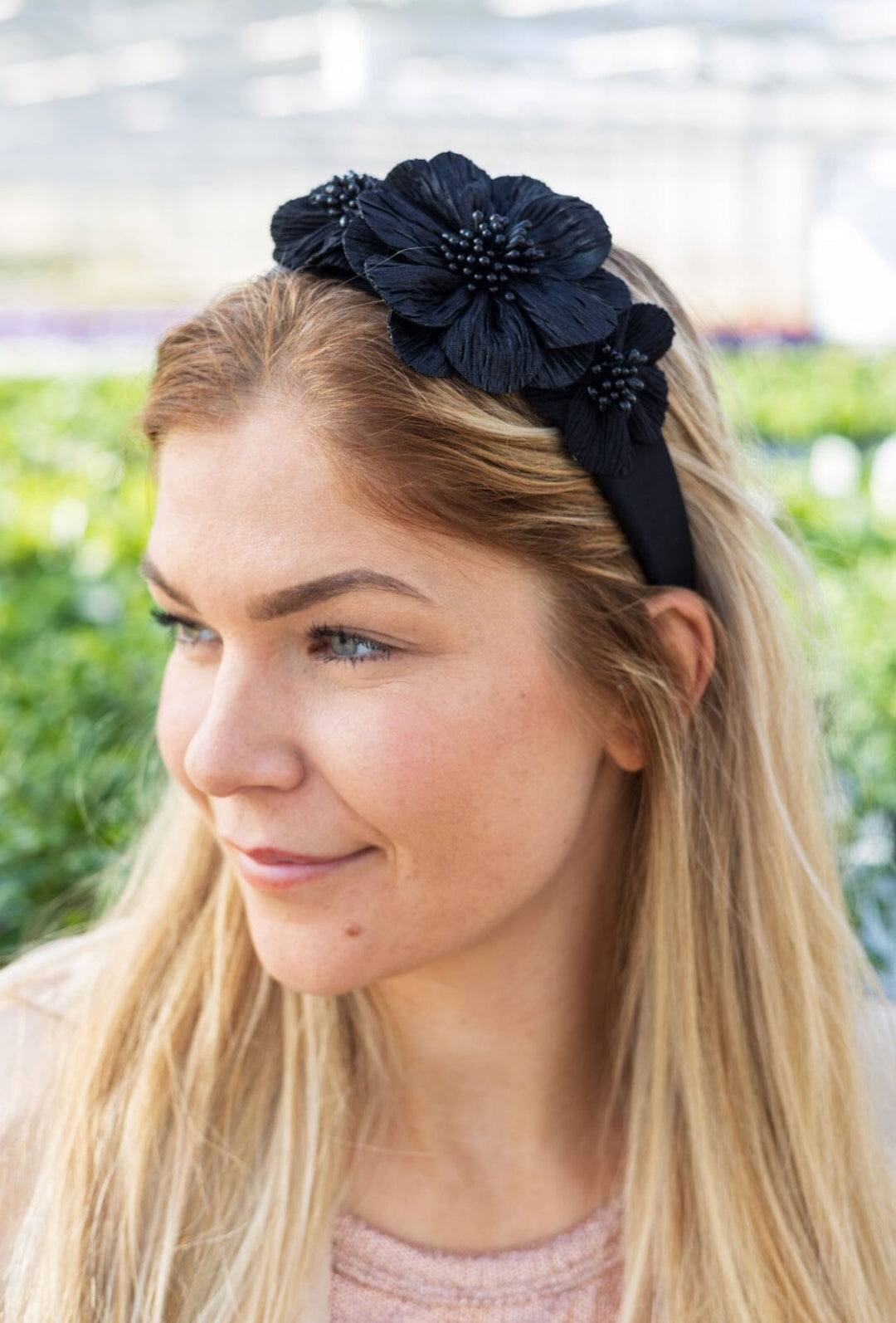 Black Colour - Bclilibet Headband - Black Pandebånd 