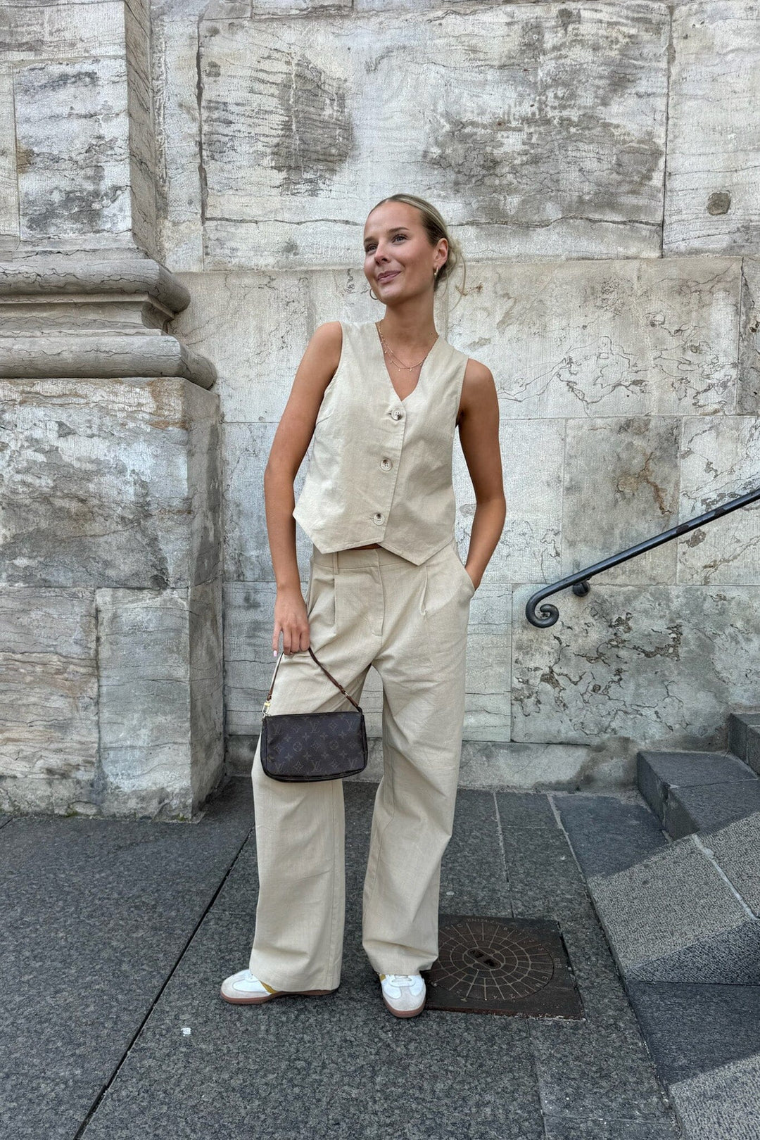 BYIC - Celinaic Vest - sand Sand Blazere 