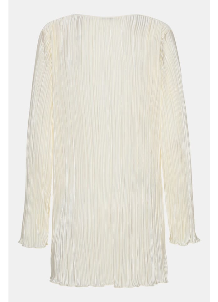 BYIC - Kellyic Plissé Dress - ow Off White Kjoler 