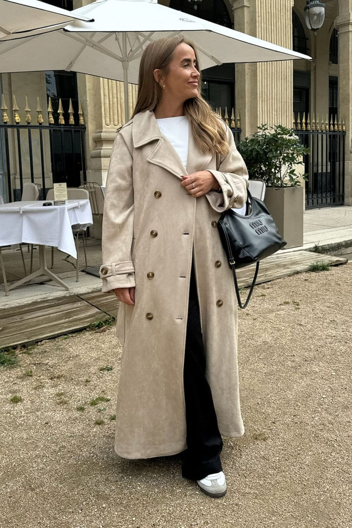 BYIC - Tillieic Trenchcoat - beige Beige Frakker 