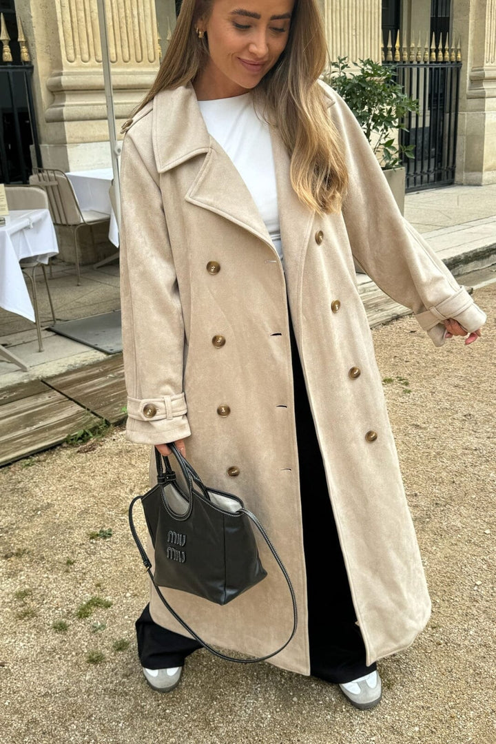 BYIC - Tillieic Trenchcoat - beige Beige Frakker 