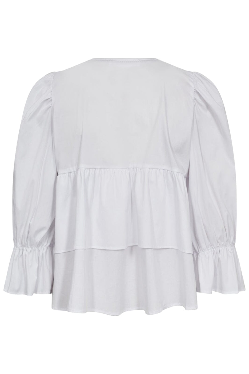 Co´couture - Cocc Crisp Collar Blouse 35606 - 4000 White Skjorter 