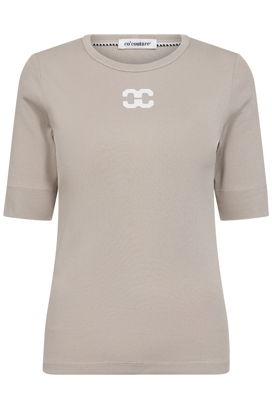 Co´Couture - Grannycc Logo Tee 33101 - 984 - Mink