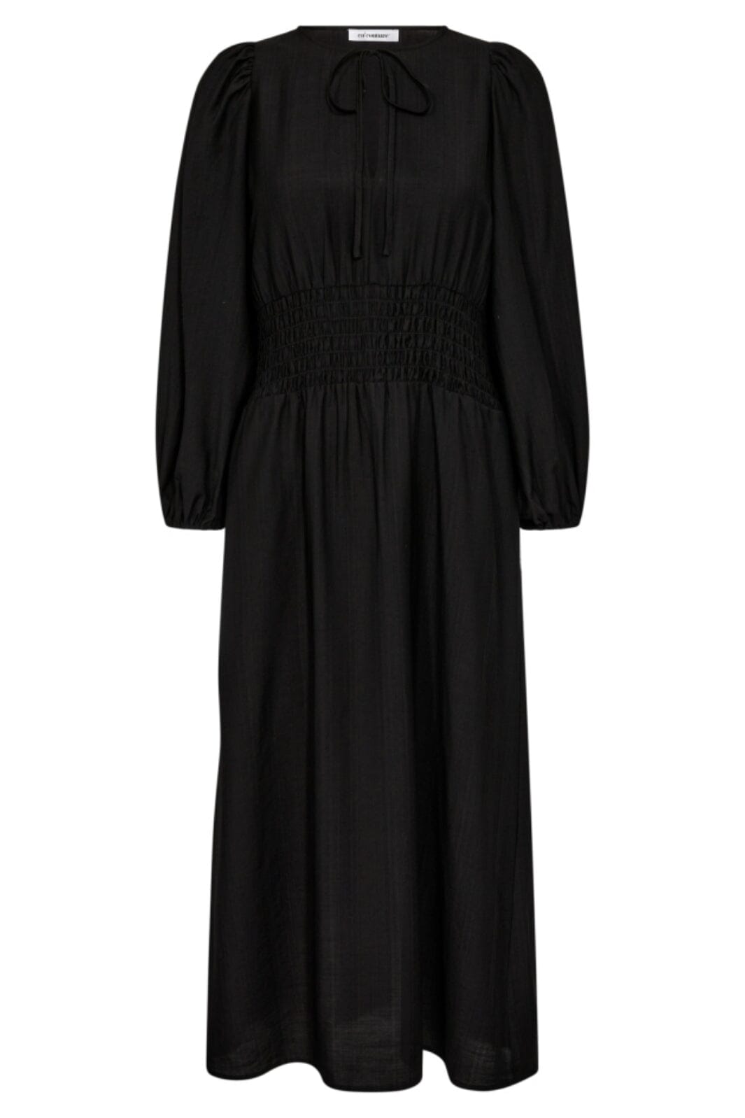 Co´couture - Heracc Smock Waist Dress 36416 - 96 Black Kjoler 