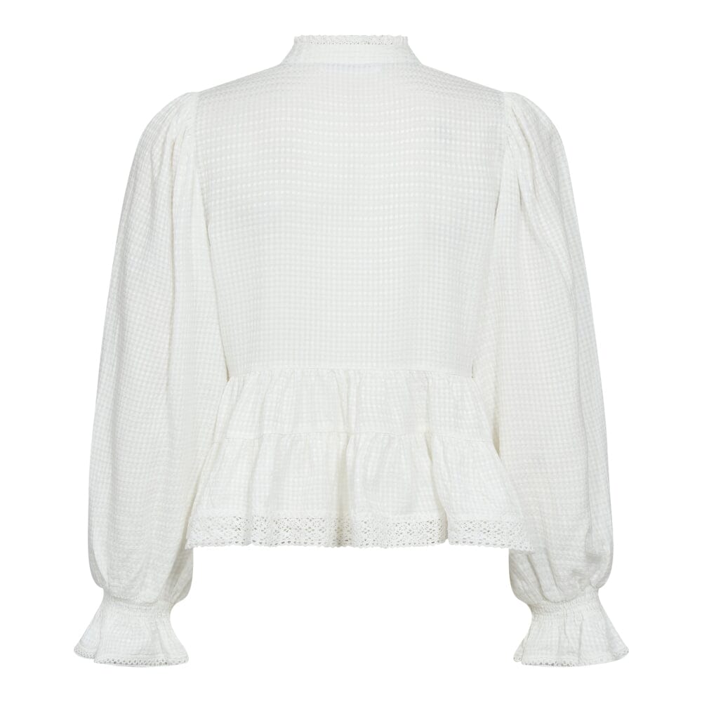 Co´couture - Mirkacc Shirt 35542 - 4000 White Skjorter 