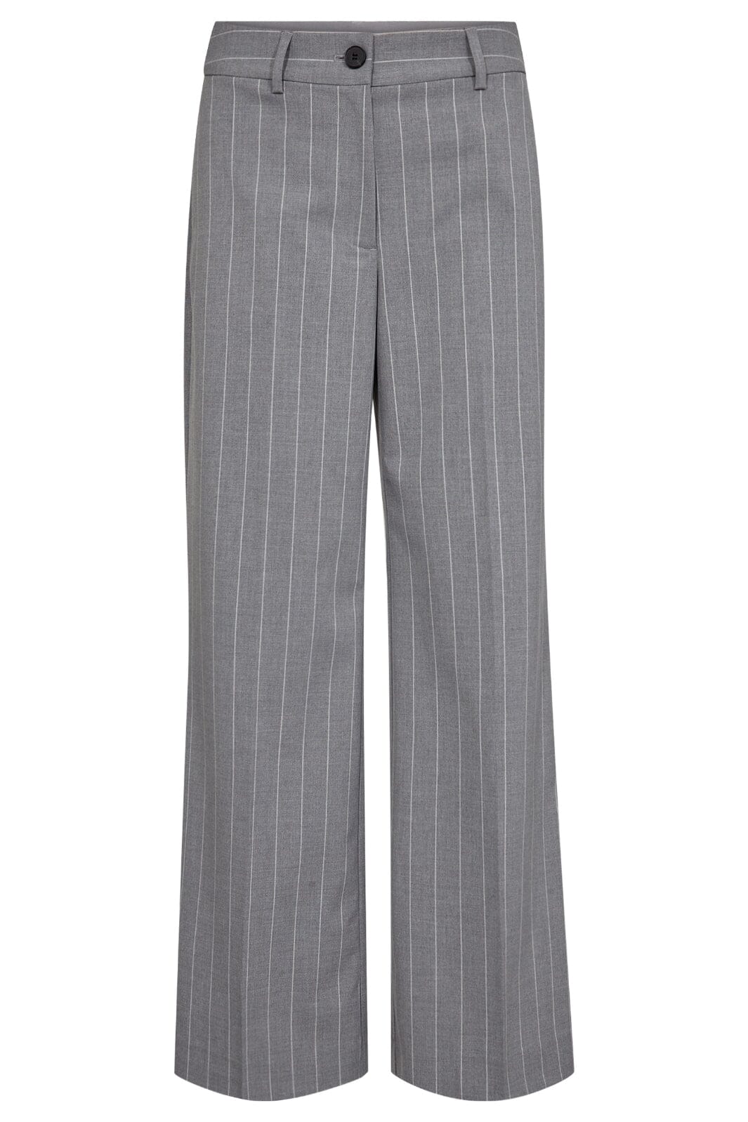 Co´couture - Pricillacc Pin Wide Pant 31349 - 138 Light Grey Bukser 