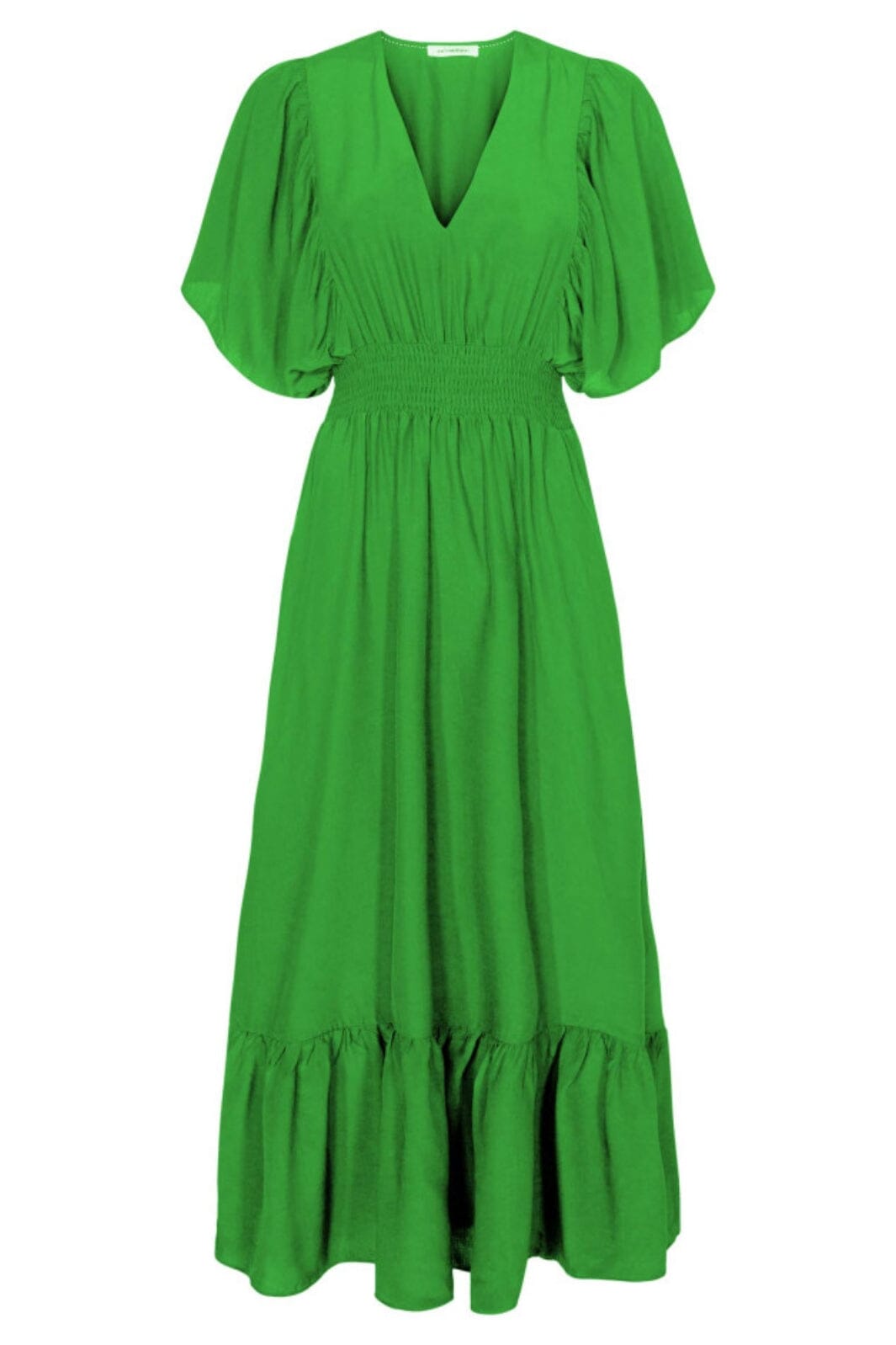 Co´couture - Samia Sun Smock Dress - Vibrant Green Kjoler 