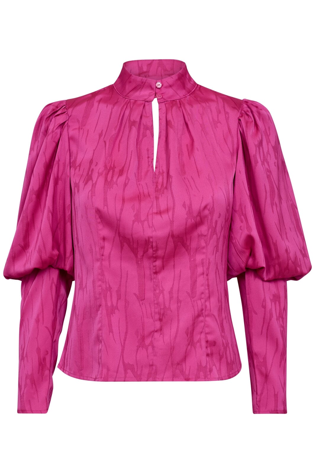 Co´couture - Siricc Open Back Blouse 35697 - 185 Flash Pink Bluser 