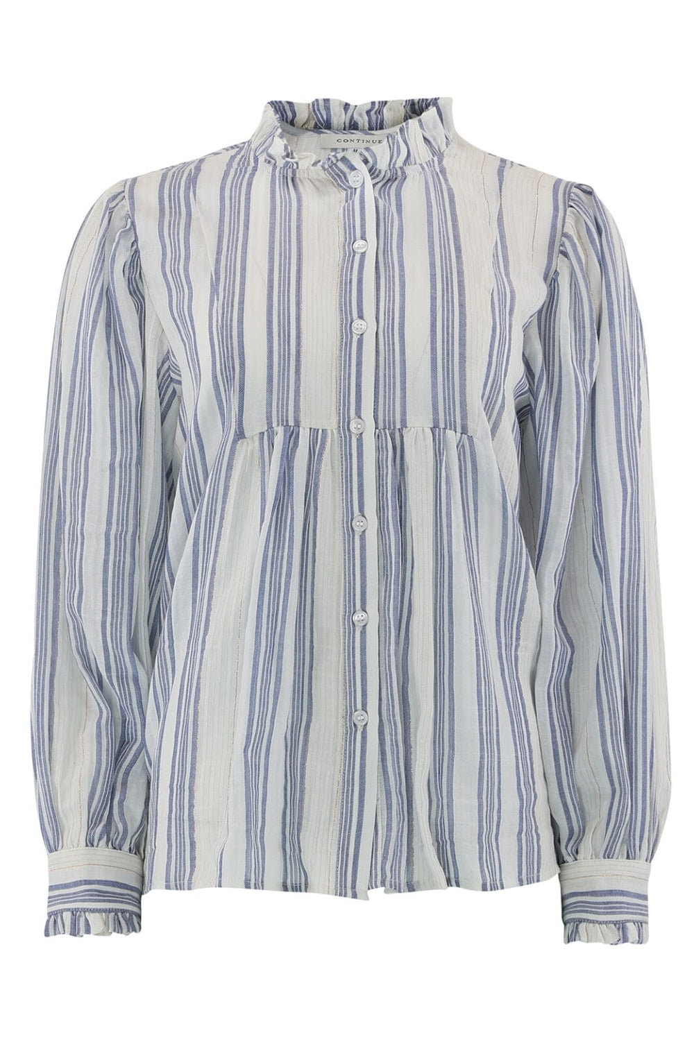 Continue - Chania Stripe - Blue Stripe Bluser 