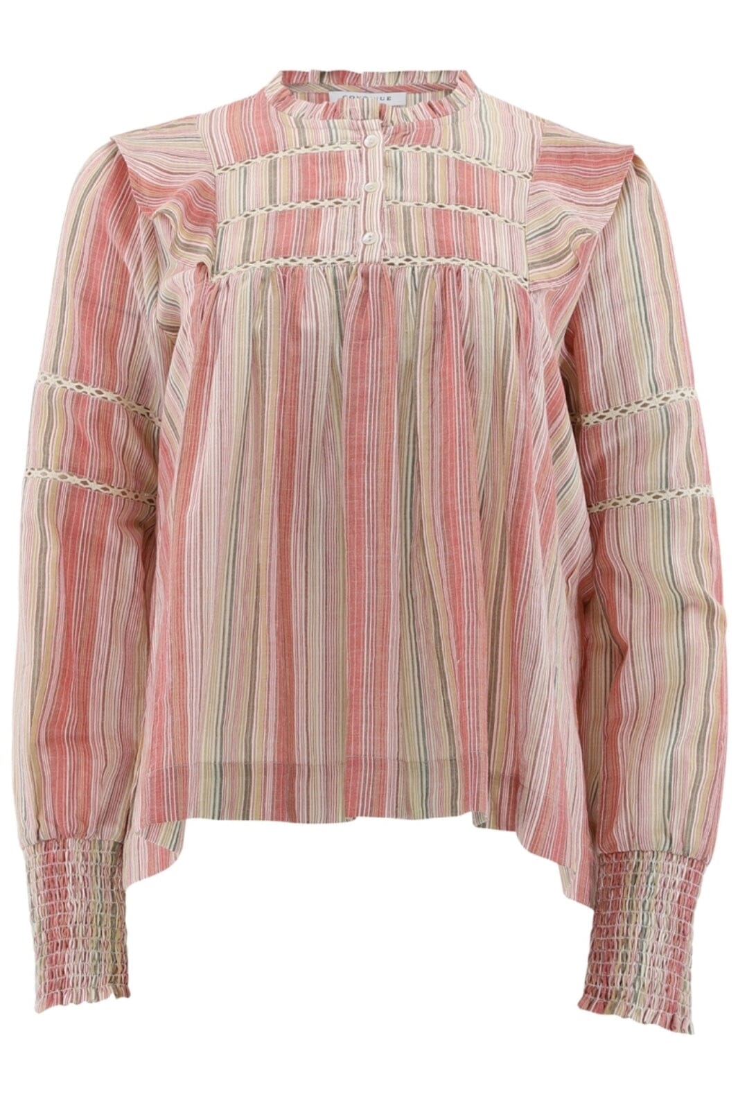 Continue - Joey Stripe - Rose Stripe Bluser 