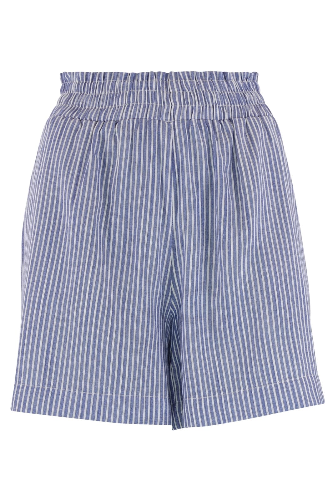 Continue - Lis Shorts Stripe Ny - Blue Stripe Shorts 