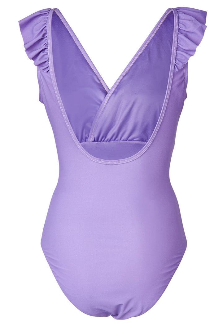 Cras - Agnes Swimsuit - 6007 6007 Paisley Purple Badedragter 