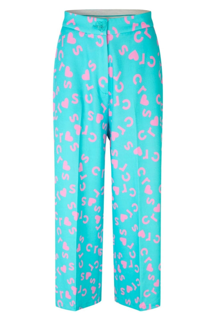 Cras - Amycras Pants - Turqouise Moon Bukser 