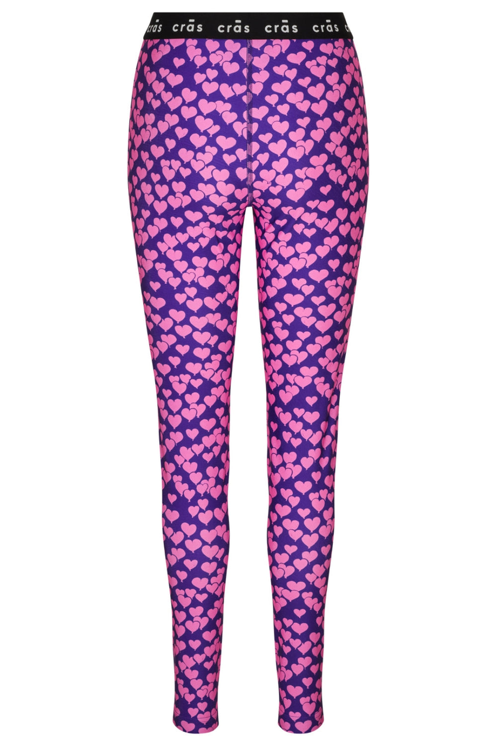 Cras - Katecras Legging - Heartbeats Purple Leggings 