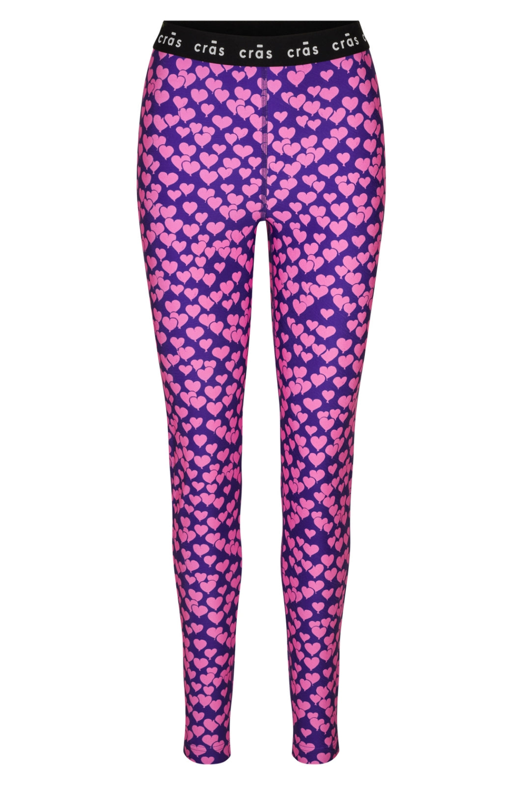 Cras - Katecras Legging - Heartbeats Purple Leggings 