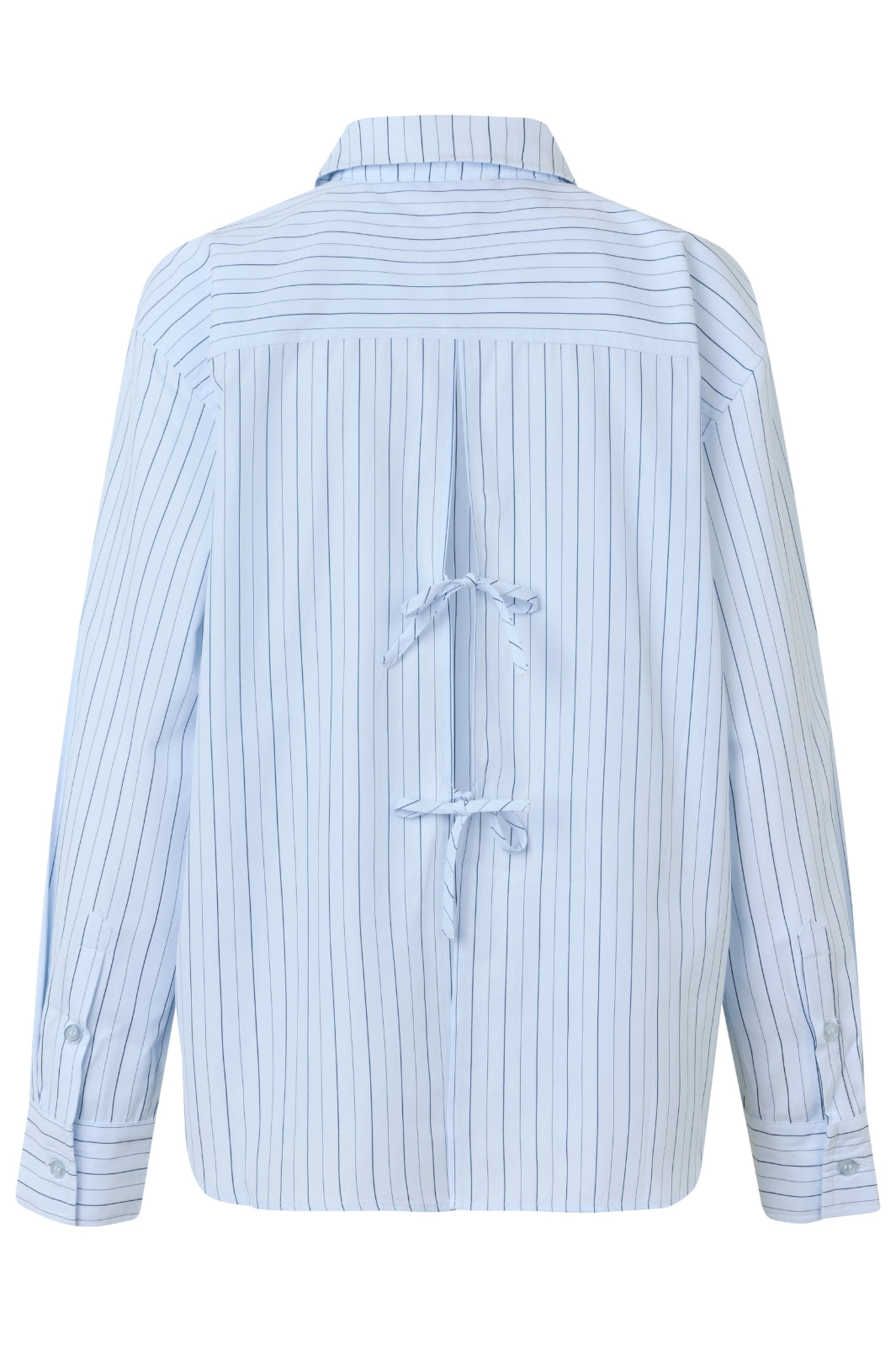 Modström - Millemd Stripe Shirt 58175 - 13619 - Light Blue And Navy Stripe