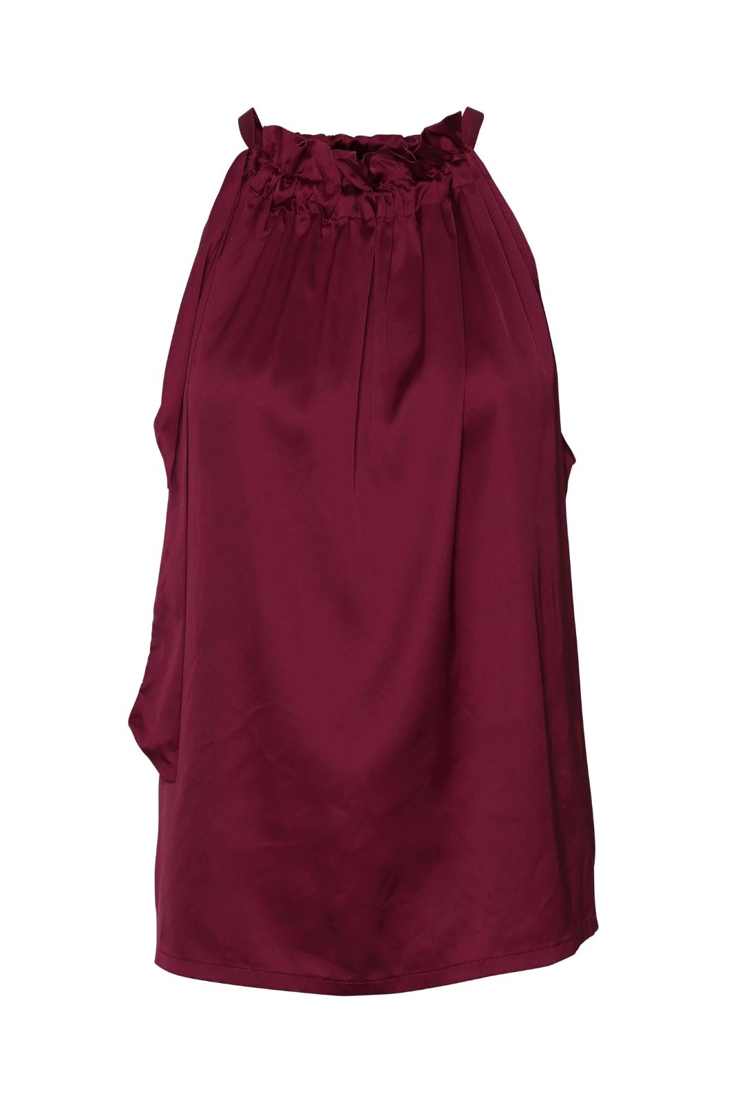 EMM Copenhagen - ELISABETH TOP - BURGUNDY Toppe 