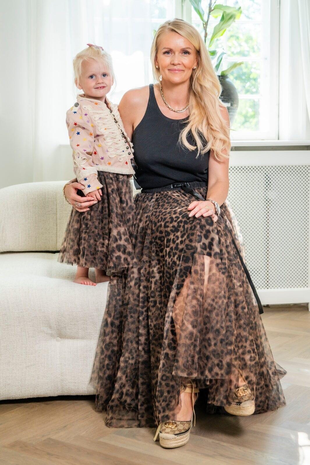 EMM Copenhagen - Kids Daisy Skirt - Leopard Nederdele 