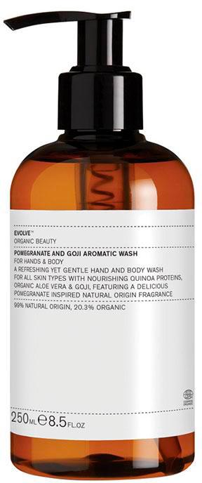 Evolve - Pomegranate And Goji Aromatic Wash - 250ml Olier 