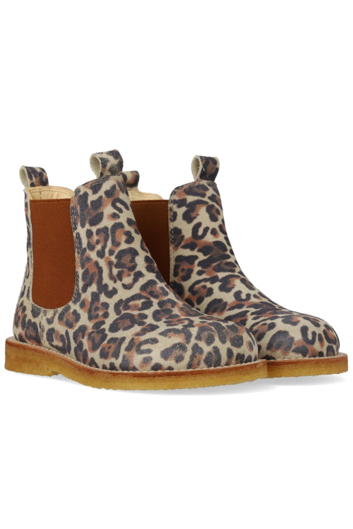 ANGULUS - 2192-101 - Leopard Suede/Cognac