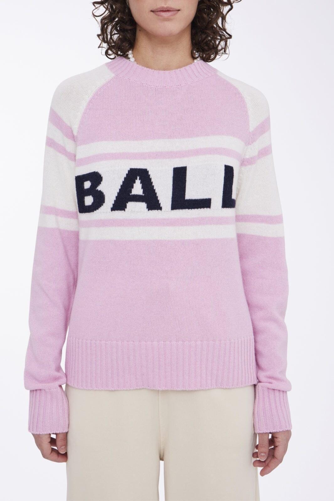 Ball - Baeverest Logo Knit - 1621261 Azalea Pink Melange Trøjer 