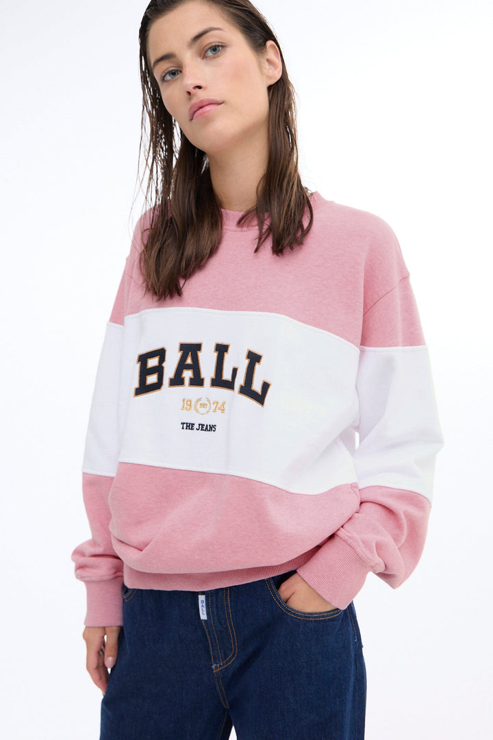 Forudbestilling - Ball - Bamontana Sweatshirt - 1621261 Azalea Pink Melange Sweatshirts 