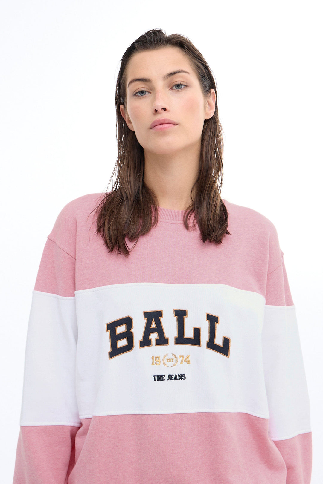 Forudbestilling - Ball - Bamontana Sweatshirt - 1621261 Azalea Pink Melange Sweatshirts 