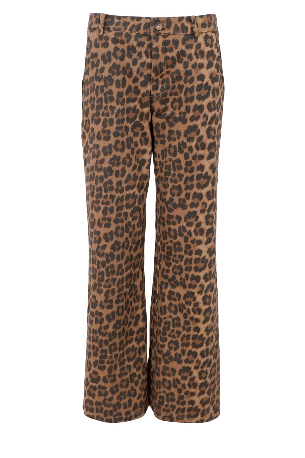 Forudbestilling - Black Colour - Bcabbie Box Stretch Pant - Leopard Bukser 