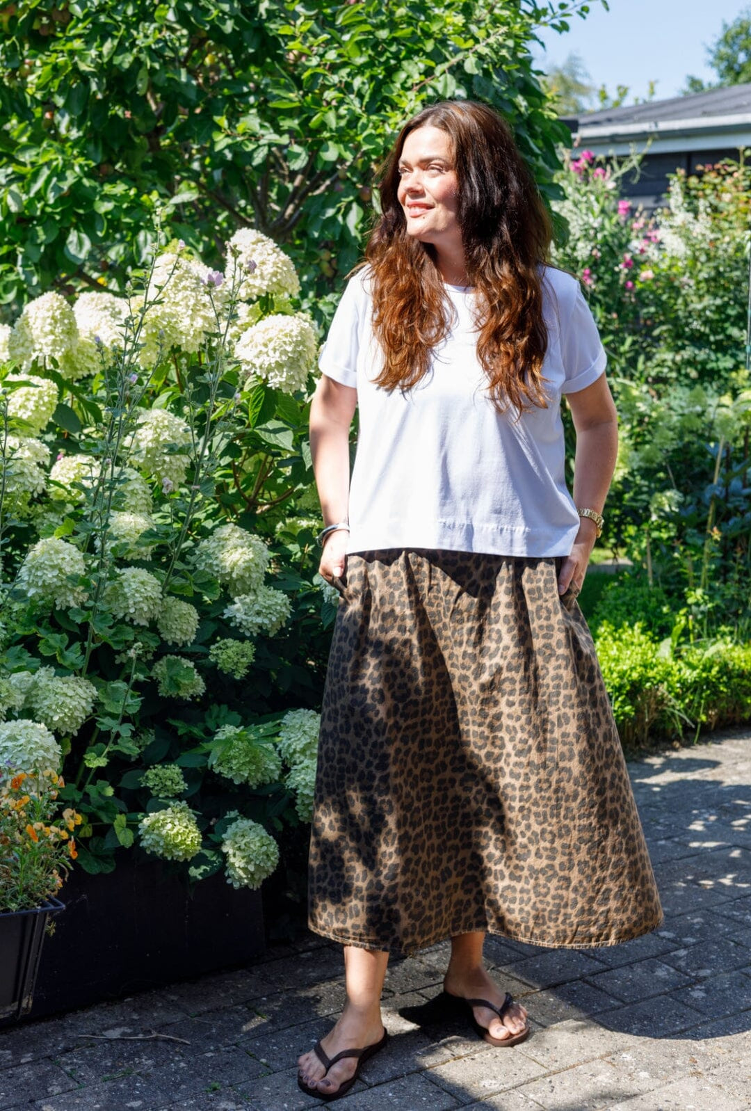 Forudbestilling - Black Colour - Bcabbie Leo Skirt - Leopard Nederdele 