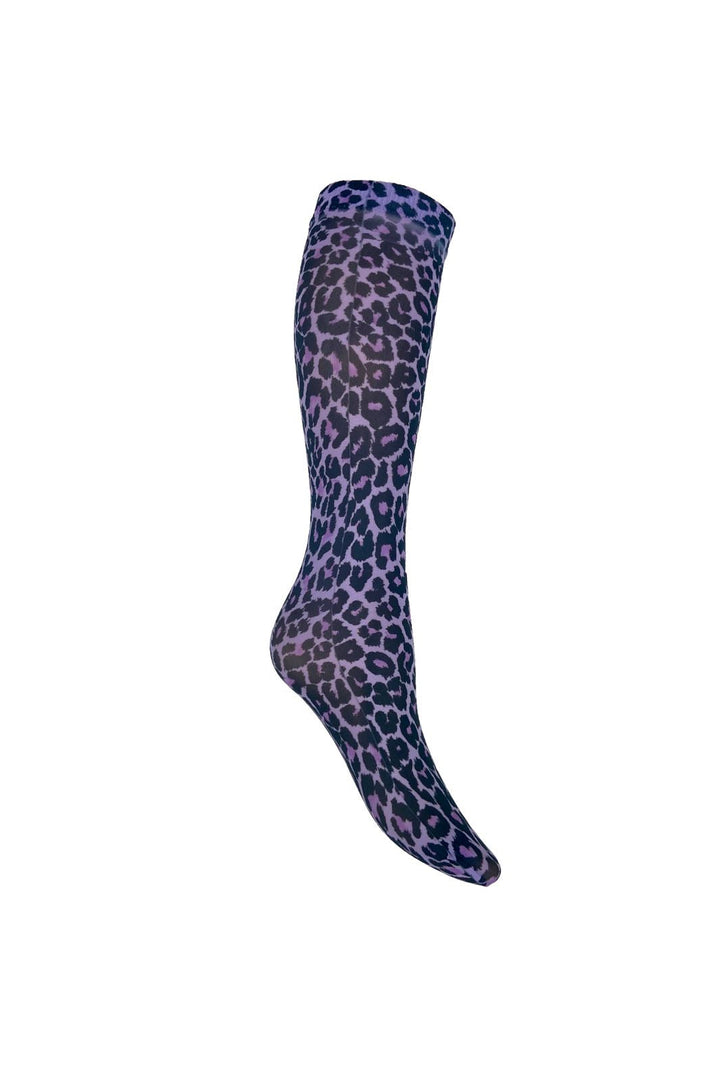 Black Colour - Bcaura Knee High Socks 2403 - Leo Lavender