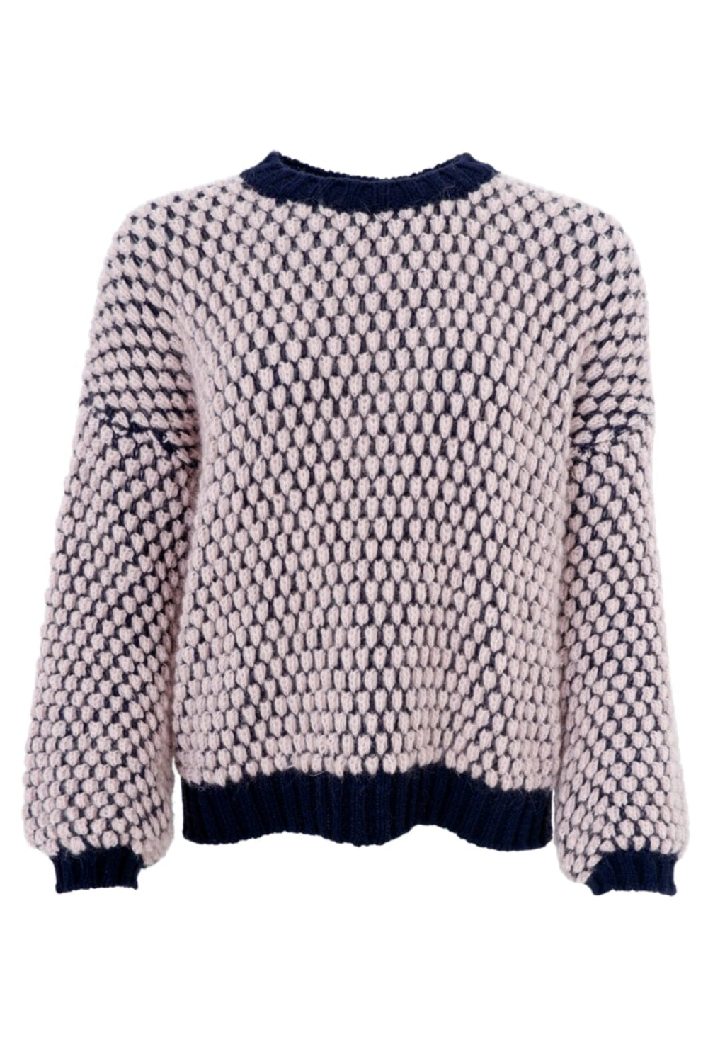 Forudbestilling - Black Colour - Bcbubble Knit Jumper - Rose Strikbluser 