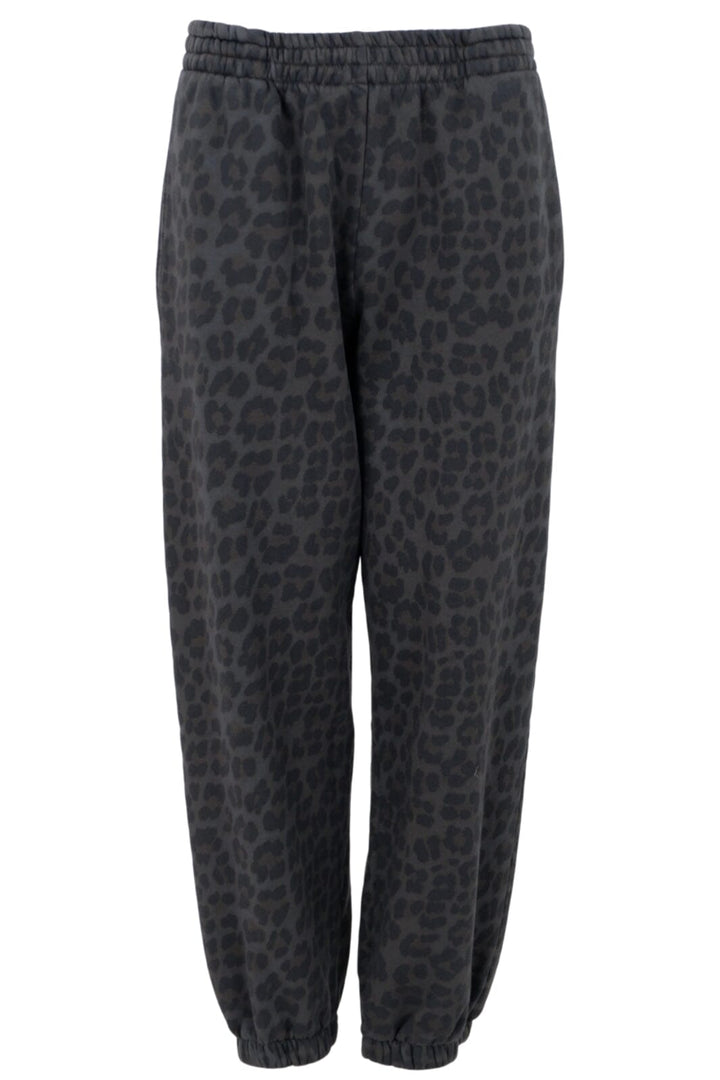 Forudbestilling - Black Colour - Bczelda Sweat Pant 40750 - Grey Leopard Bukser 