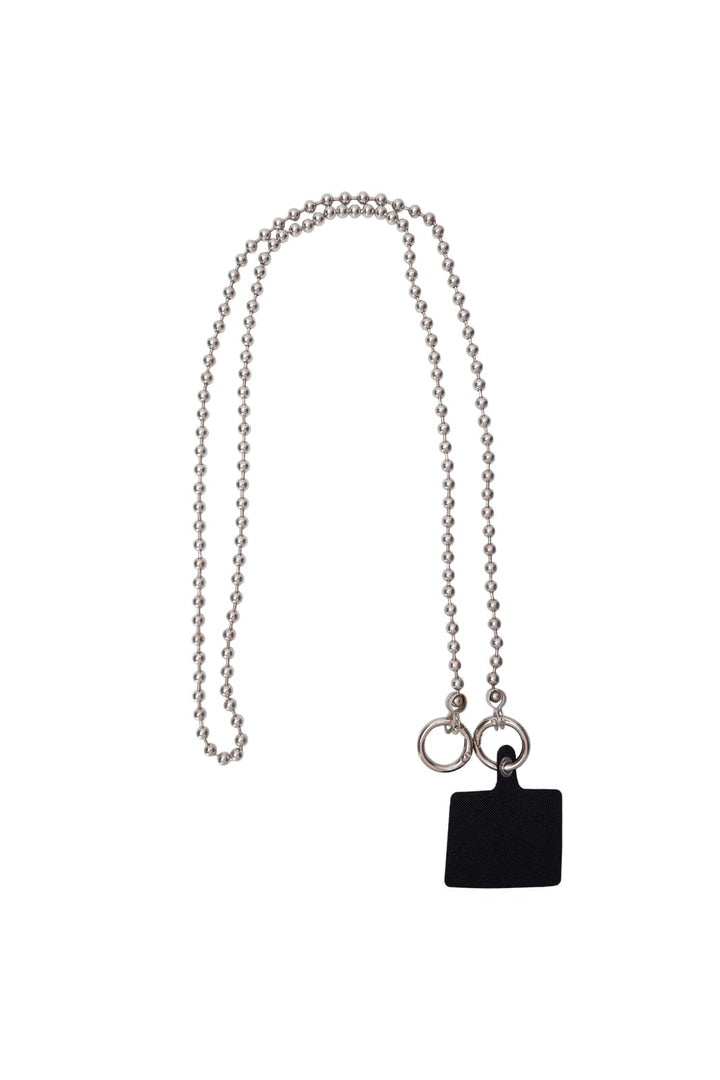 Forudbestilling - Black Colour - Bczina Phone Chain 10283 - Silver Coloured Accessories 