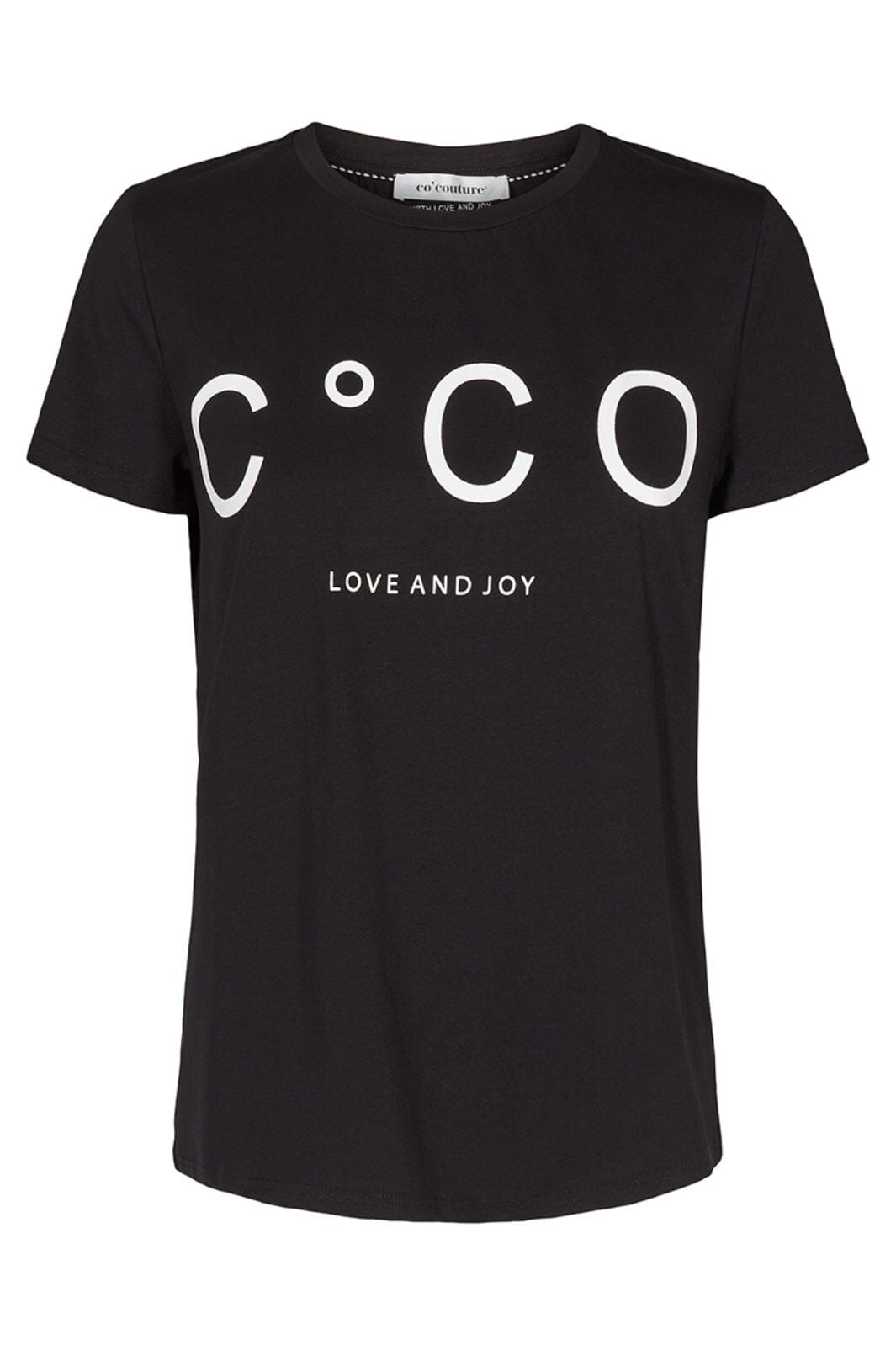 Forudbestilling - Co´couture - Coco Signature Tee - 96 Black (April) T-shirts 