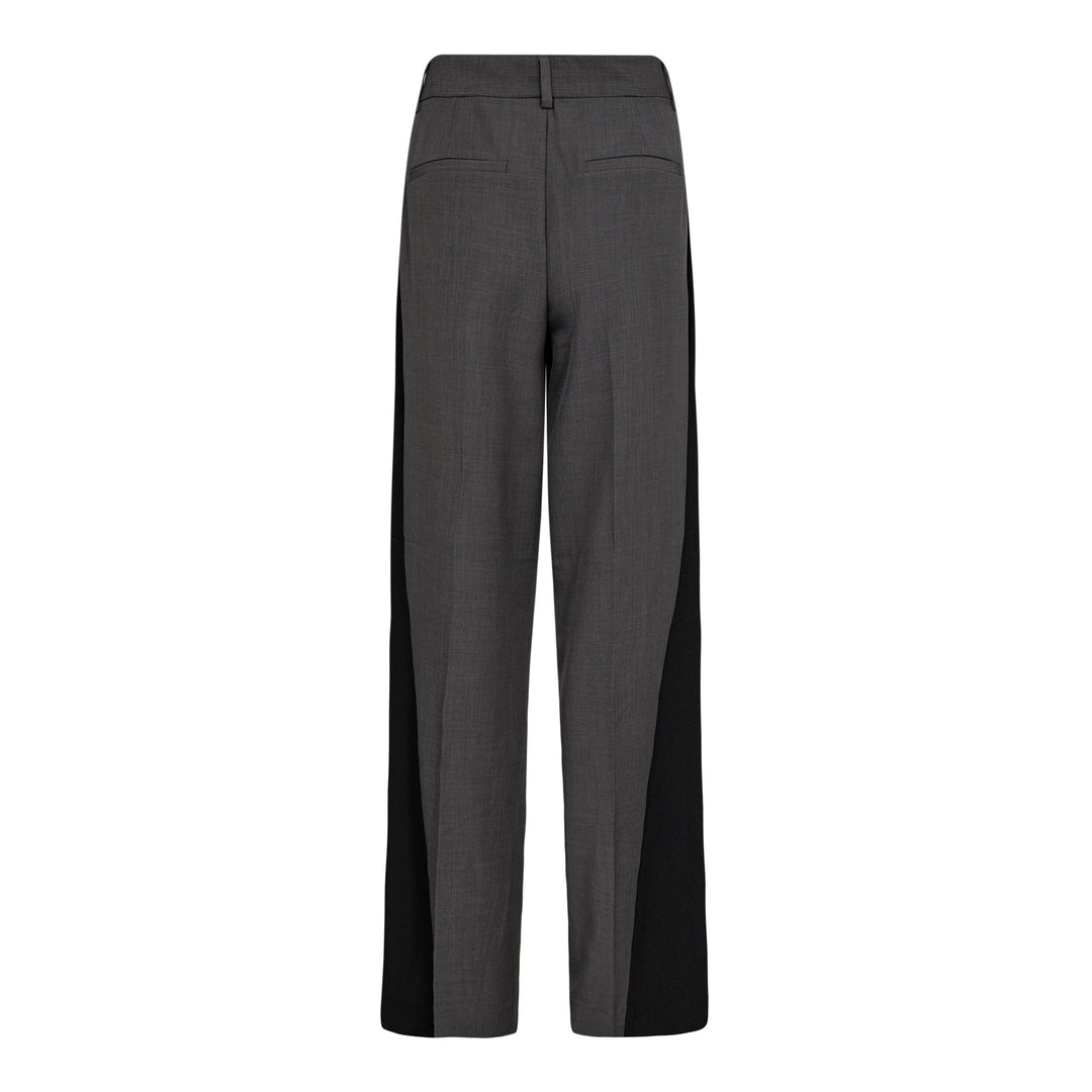 Forudbestilling - Co´couture - Lianecc Panel Wide Pant 31397 - 140 Dark Grey Bukser 