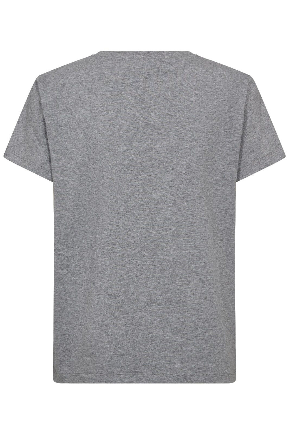 Co´Couture - Siaracc Outline Tee 33139 - 57 - Grey Melange