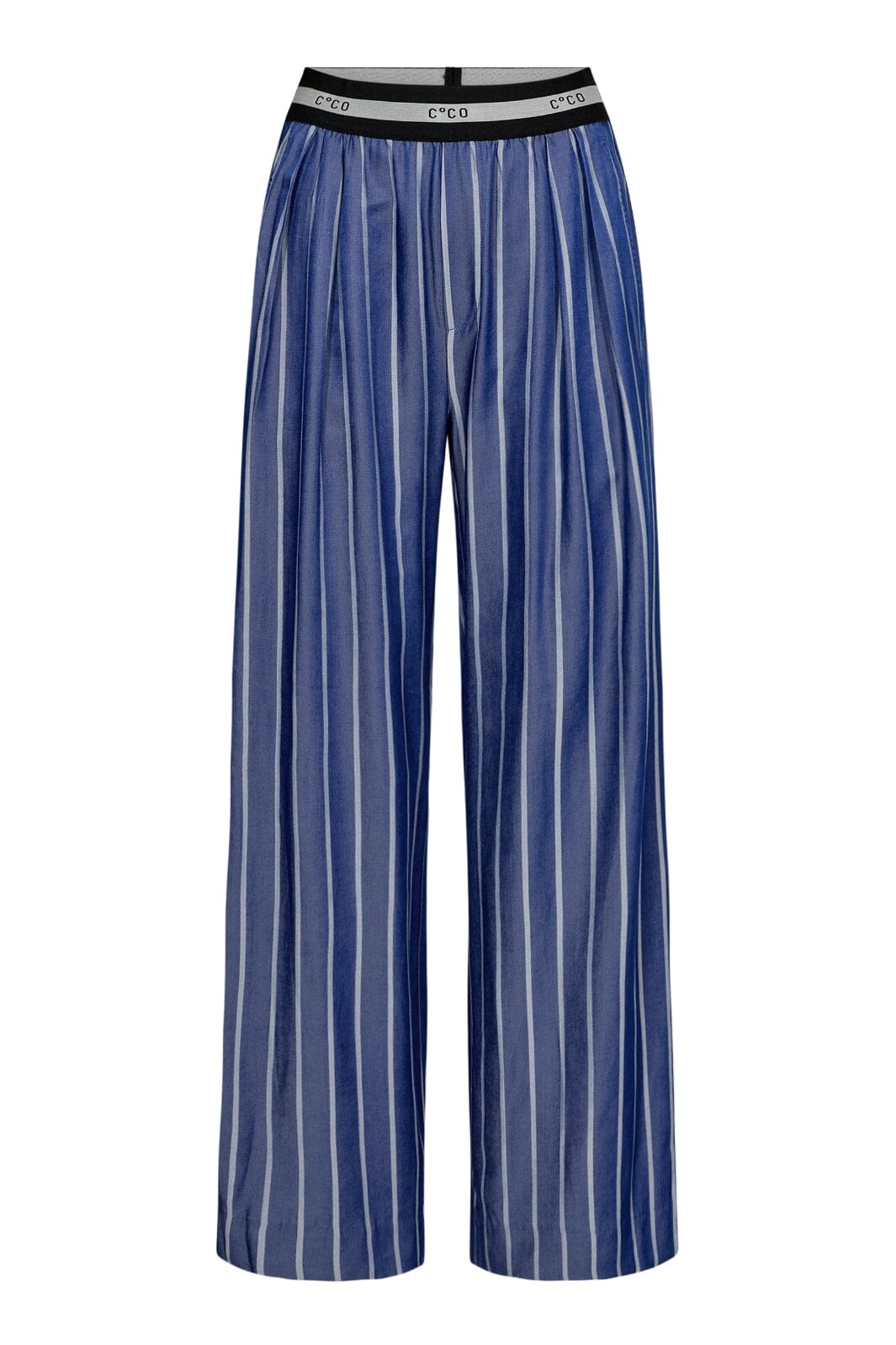 Forudbestilling - Co´couture - Suecc Stripe Logo Pant 31401 - 552 Denim Blue Bukser 