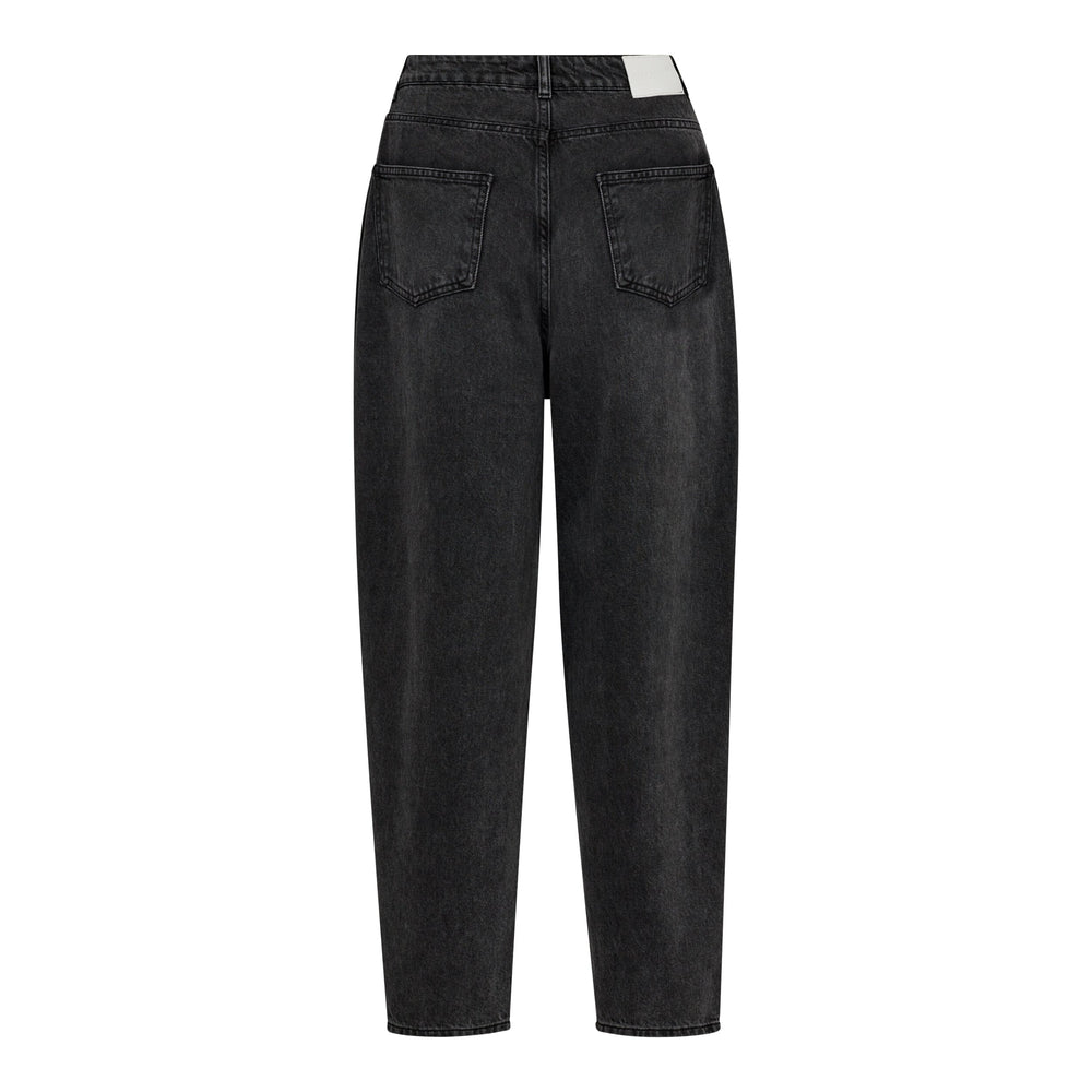 Forudbestilling - Co´couture - Vikacc Pleat Jeans 31430 - 96 Black Bukser 